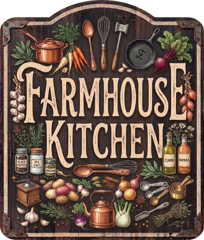 Farmhouse Kitchen Rustic Sign