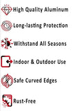 Cocktail Bar 45 Degree Up Left Arrow BLACK Aluminum Composite Sign