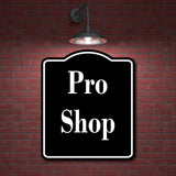 Pro Shop Archery BLACK Aluminum Composite Sign