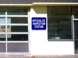 CO OFFICIAL INSPECTION STATION Aluminum Composite Sign