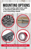 Do Not Tap or Knock on Glass Stress Animals Zoo  BLACK Aluminum Composite Sign