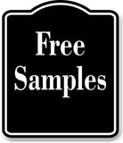 Free Samples Elegant BLACK Aluminum Composite Sign