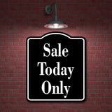 Sale Today Only Elegant BLACK Aluminum Composite Sign