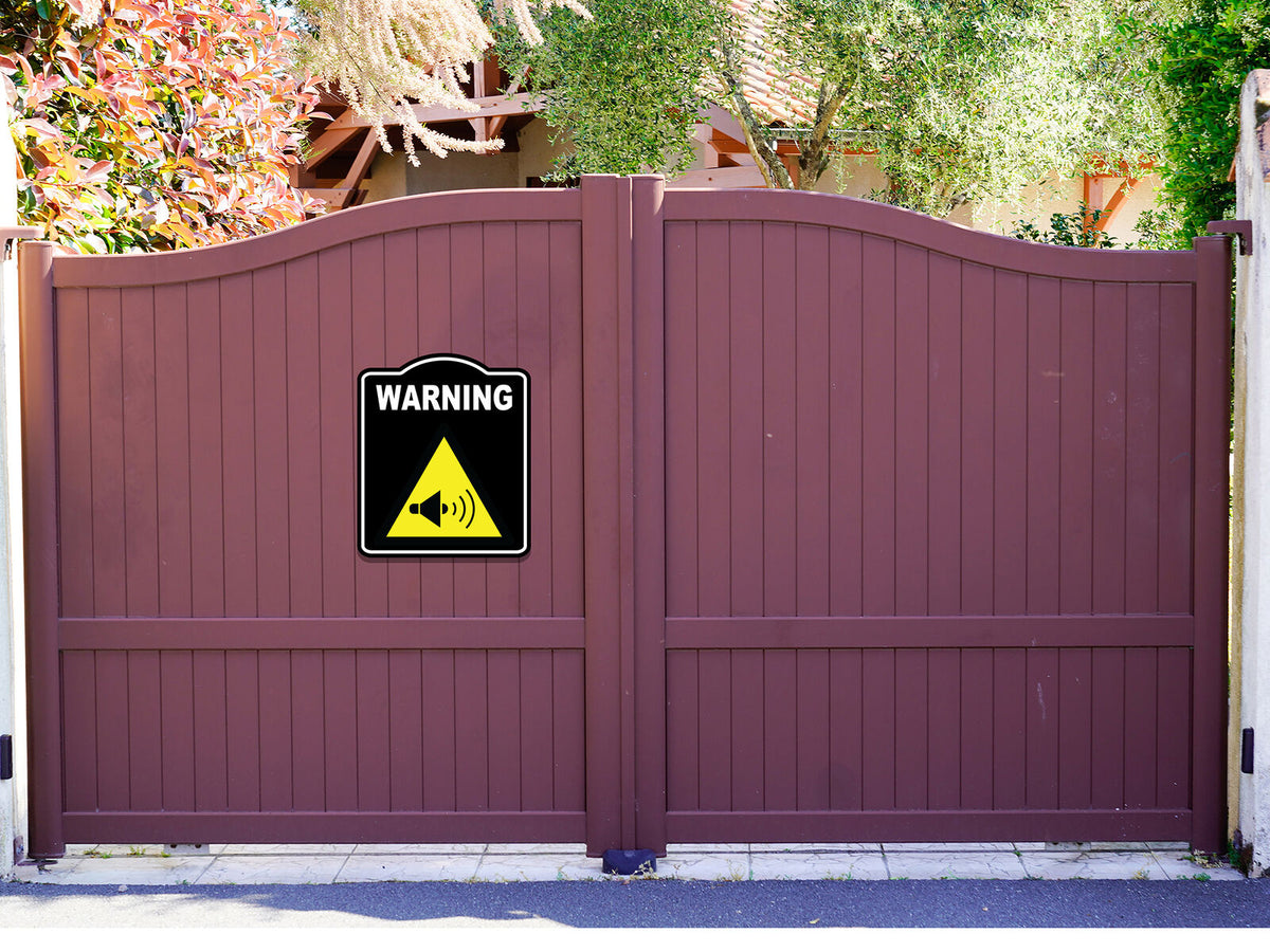 Warning High Nose Repair Caution OSHA Danger BLACK Aluminum Composite Sign