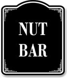 Nut Bar BLACK Aluminum Composite Sign