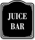 Juice Bar BLACK Aluminum Composite Sign