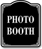 Photo Booth BLACK Aluminum Composite Sign