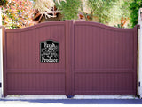 Fresh Produce Fruit Vegetables BLACK Aluminum Composite Sign