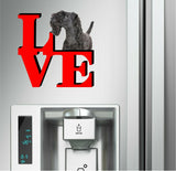 Kerry Blue Terrier Dog Love Park Dog Fridge Refrigerator Car Magnet