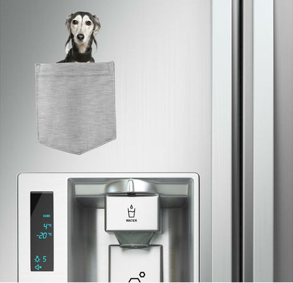 Saluki Dog in pocket Fridge Car Magnet Bumper Sticker App size 4"x7"