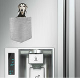 Saluki Dog in pocket Fridge Car Magnet Bumper Sticker App size 4"x7"