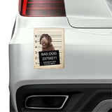 Labradoodle Mugshot Bad Dog Fridge refrigerator Car Magnet