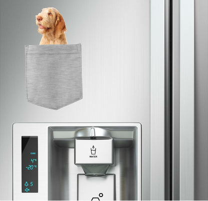 Spinone Italiano Dog in pocket Fridge Car Magnet Bumper Sticker App size 4"x7"