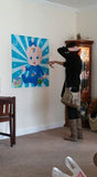 Pin the Pacifier on the Baby girl Shower Game Party Accessory