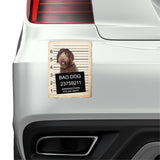 Labradoodle Mugshot Bad Dog Fridge refrigerator Car Magnet