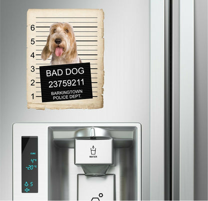 Petit Bassets Griffons Vendeen Mugshot Bad Dog Fridge refrigerator Car Magnet