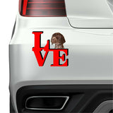 German Shorthair Pointer Dog Love Park Dog Fridge Refrigerator Car Magnet