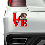Pointers German Wirehaired Love Park Cute Dog Fridge Refrigerator Car Magnet