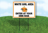 WHISKEY is the question yes is the answer BLACK  Yard Sign with Stand LAWN SIGN