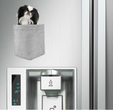 Japansese Chin Dog in pocket Fridge Car Magnet Bumper Sticker App size 4"x7"
