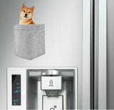 Shiba Inu Dog in pocket Fridge Car Magnet Bumper Sticker App size 4"x7"