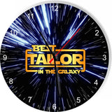 Best Tailor in the Star Galaxy Space Kitchen Living room Wall Clock