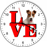 Jack Russel Cute Puppy Dog kitchen living room Wall Clock