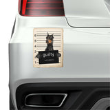 Doberman Pinscher Mugshot Bad Dog Fridge refrigerator Car Magnet