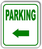 PARKING DIRECTIONAL GREEN 8 Arrow Variations Metal Aluminum composite sign