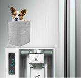 Cardigan Welch Corgi in pocket Fridge Car Magnet Bumper Sticker App size 4"x7"