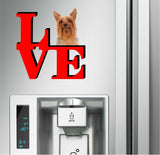 Silkey Terrier Cute Dog Fridge Refrigerator Car Magnet