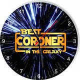 Best Coroner in the Star Galaxy Wars Space Kitchen Living room Wall Clock