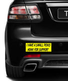 Set of 4 prank magnetic bumper stickers magnets funny hilarious I love gay porn