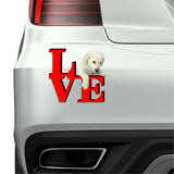 Yellow Lab Dog Love Park Dog Fridge Refrigerator Car Magnet