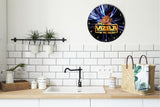 Best Viszla Dog Galaxy Wars Space Star Kitchen Livingroom Clock