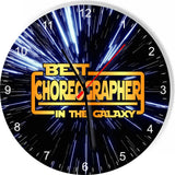 Best Choreographer in the Star Galaxy Wars Space Kitchen Living room Wall Clock