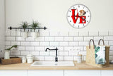 Boerboel Park Cute Puppy Dog kitchen living room Wall Clock
