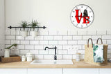 English Cocker Spaniel Cute Puppy Dog kitchen living room Wall Clock