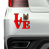 Cairn Terrier Dog Love Park Cute Dog Fridge Refrigerator Car Magnet