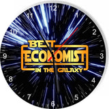 Best Economist in the Star Galaxy Wars Space Kitchen Living room Wall Clock