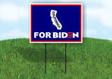 CALIFORNIA FOR BIDEN Yard Sign with Stand LAWN SIGN