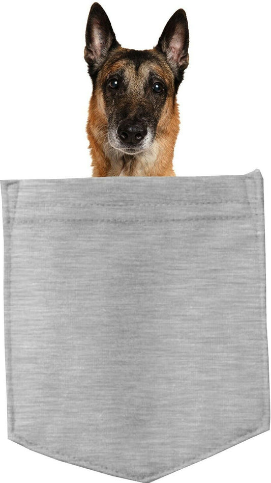 Belgian Malinoi Dog in pocket Fridge Car Magnet Bumper Sticker App size 4"x7"