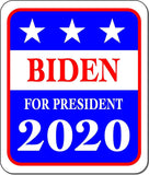 BIDEN FOR PRESIDENT 2020 Metal Aluminum composite sign