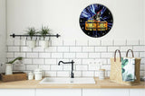 Best Norwegian Elk Hound Dog Galaxy Wars Space Star Kitchen Livingroom WallClock