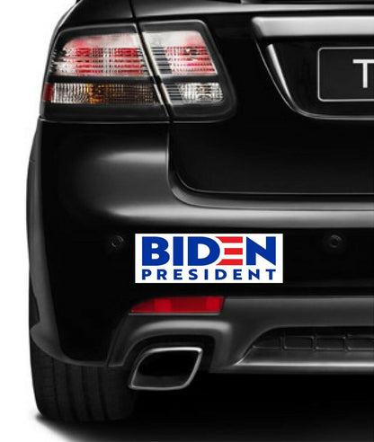 Joe Biden President 2024 Rectangle  MAGNET Magnetic  Sticker Democrat Election