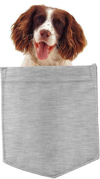 English Springer Spaniel in pocket Fridge Car Magnet Bumper Sticker