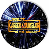 Best Career Counselor Star Galaxy Wars Space Kitchen Living room Wall Clock