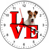 Jack Russel Cute Puppy Dog kitchen living room Wall Clock