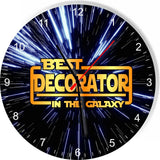 Best Decorator in the Star Galaxy Wars Space Kitchen Living room Wall Clock
