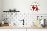 Spinone Italiano Cute Puppy Dog kitchen living room Wall Clock